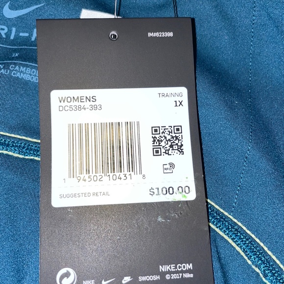 Nike One Luxe Tight Plus Size 1X - Picture 4 of 5